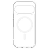 Удароустойчив кейс с MagSafe пръстен за Google Pixel 11 от Spigen Ultra Hybrid Mag - Clear / White