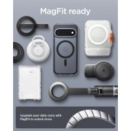 Удароустойчив кейс с MagSafe пръстен за Google Pixel 11 от Spigen Ultra Hybrid Mag - Frost Black