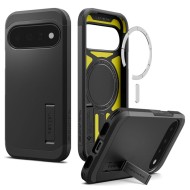 Удароустойчив, твърд кейс с MagSafe за Google Pixel 11 от Spigen Tough Armor Mag - Black