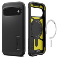 Удароустойчив, твърд кейс с MagSafe за Google Pixel 11 от Spigen Tough Armor Mag - Black