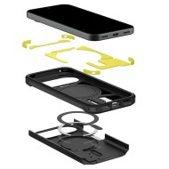 Удароустойчив, твърд кейс с MagSafe за Google Pixel 11 от Spigen Tough Armor Mag - Black