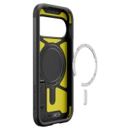 Удароустойчив, твърд кейс с MagSafe за Google Pixel 11 от Spigen Tough Armor Mag - Black