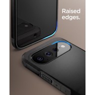 Удароустойчив, твърд кейс с MagSafe за Google Pixel 11 от Spigen Tough Armor Mag - Black