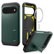 Удароустойчив, твърд кейс с MagSafe за Google Pixel 11 от Spigen Tough Armor Mag - Abyss Green
