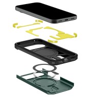 Удароустойчив, твърд кейс с MagSafe за Google Pixel 11 от Spigen Tough Armor Mag - Abyss Green