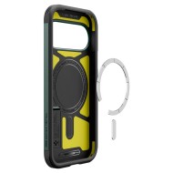 Удароустойчив, твърд кейс с MagSafe за Google Pixel 11 от Spigen Tough Armor Mag - Abyss Green