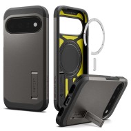 Удароустойчив, твърд кейс с MagSafe за Google Pixel 11 от Spigen Tough Armor Mag - Gunmetal