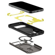 Удароустойчив, твърд кейс с MagSafe за Google Pixel 11 от Spigen Tough Armor Mag - Gunmetal
