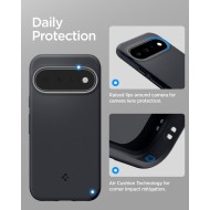 Удароустойчив кейс с MagSafe за Google Pixel 11 от Spigen Nano Pop - Black Sesame