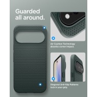 Удароустойчив кейс с MagSafe за Google Pixel 11 Pro от Spigen Liquid Air - Abyss Green