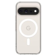 Удароустойчив кейс с MagSafe пръстен за Google Pixel 11 Pro от Spigen Ultra Hybrid Mag - Clear / White