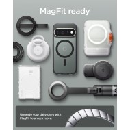 Удароустойчив кейс с MagSafe пръстен за Google Pixel 11 Pro от Spigen Ultra Hybrid Mag - Frost Black