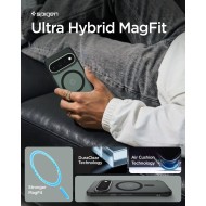 Удароустойчив кейс с MagSafe пръстен за Google Pixel 11 Pro от Spigen Ultra Hybrid Mag - Frost Black