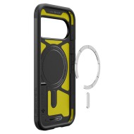 Удароустойчив, твърд кейс с MagSafe за Google Pixel 11 Pro от Spigen Tough Armor Mag - Black