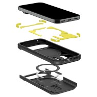 Удароустойчив, твърд кейс с MagSafe за Google Pixel 11 Pro от Spigen Tough Armor Mag - Black