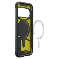 Удароустойчив, твърд кейс с MagSafe за Google Pixel 11 Pro от Spigen Tough Armor Mag - Abyss Green