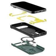 Удароустойчив, твърд кейс с MagSafe за Google Pixel 11 Pro от Spigen Tough Armor Mag - Abyss Green
