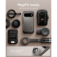 Удароустойчив, твърд кейс с MagSafe за Google Pixel 11 Pro от Spigen Tough Armor Mag - Gunmetal