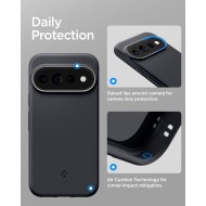 Удароустойчив кейс с MagSafe за Google Pixel 11 Pro от Spigen Nano Pop - Black Sesame