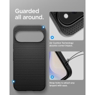 Силиконов кейс за Google Pixel 11 Pro XL от Spigen Liquid Air - Matte Black
