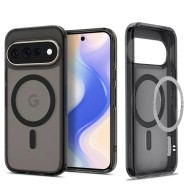 Удароустойчив кейс с MagSafe пръстен за Google Pixel 11 Pro XL от Spigen Ultra Hybrid Mag - Frost Black