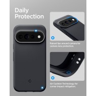 Удароустойчив кейс с MagSafe за Google Pixel 11 Pro XL от Spigen Nano Pop - Black Sesame