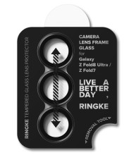 OSŁONA APARATU RINGKE CAMERA FRAME 2-PACK GALAXY Z FOLD 7 / 8 ULTRA BLACK