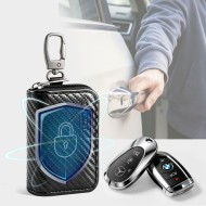 KLATKA FARADAYA TECH-PROTECT KLR300 POUCH KEYLESS RFID SIGNAL BLOCKER CASE CARBON