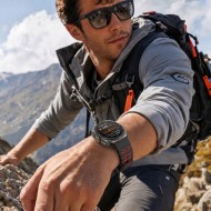 Силиконова каишка за Samsung Galaxy Watch Ultra 1 / 2 / 2024-2026 (47mm) от Tech-Protect IconBand Pro - Black / Red