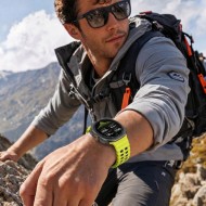 Силиконова каишка за Samsung Galaxy Watch Ultra 1 / 2 / 2024-2026 (47mm) от Tech-Protect IconBand Pro - Lime / Black 