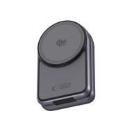 TECH-PROTECT A53 3IN1 MAGNETIC MAGSAFE WIRELESS CHARGER 25W QI2.2 DARK GREY