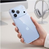 Силиконов кейс за iPhone 17 Pro Max / 18 Pro Max от Tech-Protect FlexAir - Прозрачен