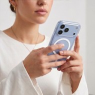 Твърд кейс с MagSafe пръстен за iPhone 17 Pro / 18 Pro от Tech-Protect FlexAir Hybrid - Прозрачен