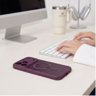 TECH-PROTECT BASICMAG MAGSAFE IPHONE 17 PRO MAX / 18 PRO MAX MATTE DARK CHERRY