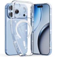 Силиконов кейс с MagSafe за iPhone 17 Pro Max / 18 Pro Max от Tech-Protect FlexAir - Glitter