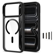 Твърд кейс с MagSafe пръстен за IPhone 17 Pro / 18 Pro от Tech-Protect MagMat  - BLACK
