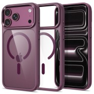 Твърд кейс с MagSafe пръстен за IPhone 17 Pro / 18 Pro от Tech-Protect MagMat  - BLACK Български - Cherry