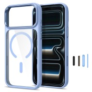 Твърд кейс с MagSafe пръстен за IPhone 17 Pro / 18 Pro от Tech-Protect MagMat  - Blue