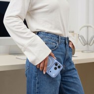 Твърд кейс с MagSafe пръстен за IPhone 17 Pro / 18 Pro от Tech-Protect MagMat  - Blue