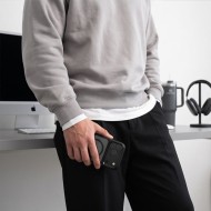 Твърд кейс с MagSafe пръстен за IPhone 17 Pro Max / 18 Pro Max от Tech-Protect MagMat  - Black
