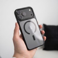 Твърд кейс с MagSafe пръстен за IPhone 17 Pro Max / 18 Pro Max от Tech-Protect MagMat  - Black