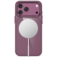 Твърд кейс с MagSafe пръстен за IPhone 17 Pro Max / 18 Pro Max от Tech-Protect MagMat - Dark Cherry