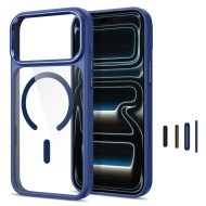 Твърд кейс с MagSafe пръстен за IPhone 17 Pro Max / 18 Pro Max от Tech-Protect MagMat  - Deep Blue