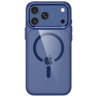 Твърд кейс с MagSafe пръстен за IPhone 17 Pro Max / 18 Pro Max от Tech-Protect MagMat  - Deep Blue