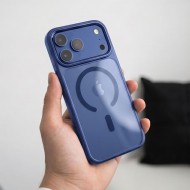 Твърд кейс с MagSafe пръстен за IPhone 17 Pro Max / 18 Pro Max от Tech-Protect MagMat  - Deep Blue