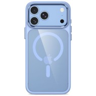 Твърд кейс с MagSafe пръстен за IPhone 17 Pro Max / 18 Pro Max от Tech-Protect MagMat  - Light Blue