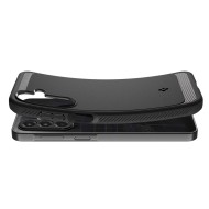 Удароустойчив кейс за Samsung Galaxy A27 5G от Spigen Rugged Armor - Matte Black