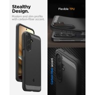Удароустойчив кейс за Samsung Galaxy A27 5G от Spigen Rugged Armor - Matte Black