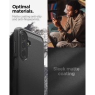 Удароустойчив кейс за Samsung Galaxy A27 5G от Spigen Rugged Armor - Matte Black