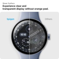 FOLIA HYDROŻELOWA SPIGEN ELITE SHIELD ”EZ FIT” 2-PACK GOOGLE PIXEL WATCH 3 / 4 / 5 (45 MM) CLEAR